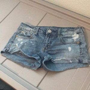 American eagle denim shorts size 2